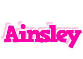 Ainsley dancing logo