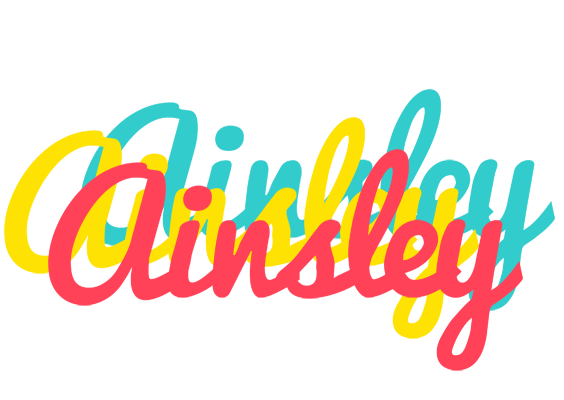 Ainsley disco logo