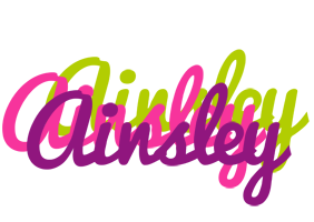 Ainsley flowers logo