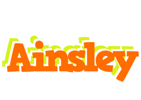 Ainsley healthy logo