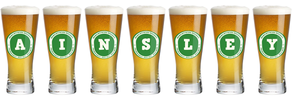 Ainsley lager logo