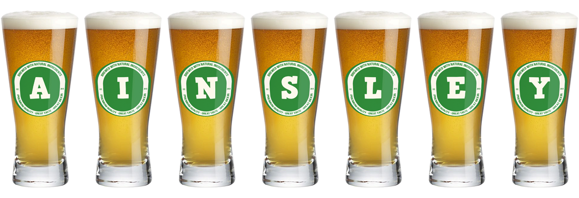 Ainsley lager logo