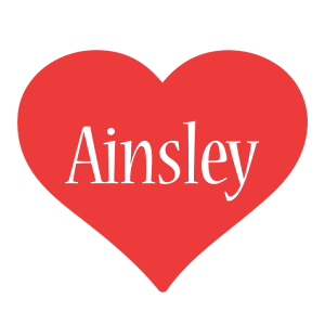 Ainsley love logo