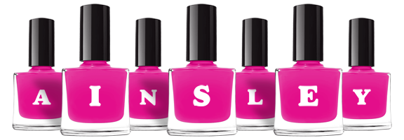 Ainsley nails logo