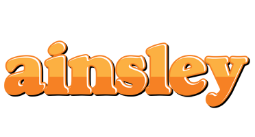 Ainsley orange logo