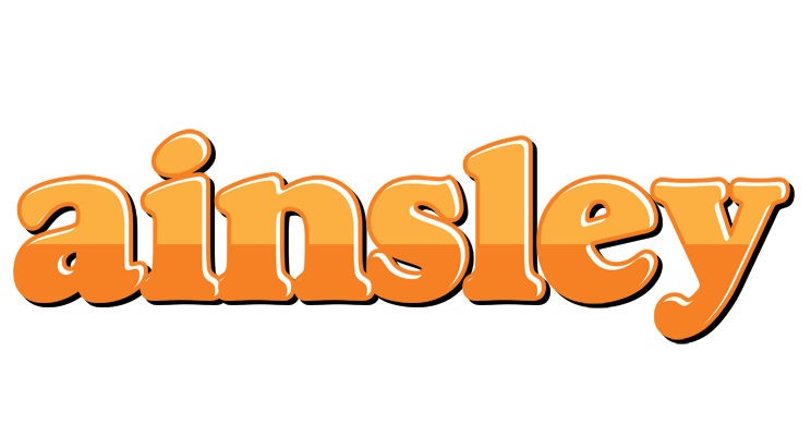 Ainsley orange logo
