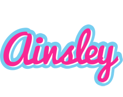 Ainsley popstar logo