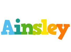 Ainsley rainbows logo