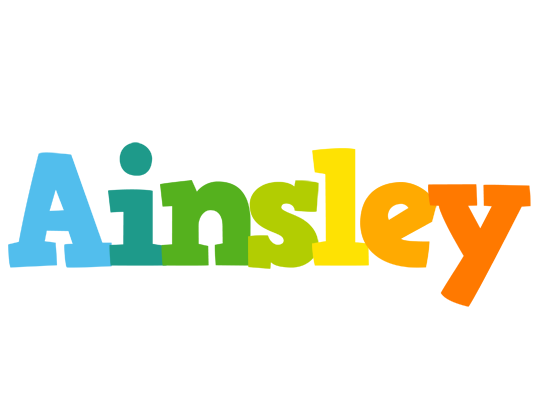 Ainsley rainbows logo