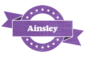 Ainsley royal logo