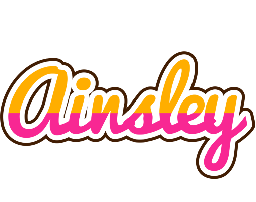 Ainsley smoothie logo