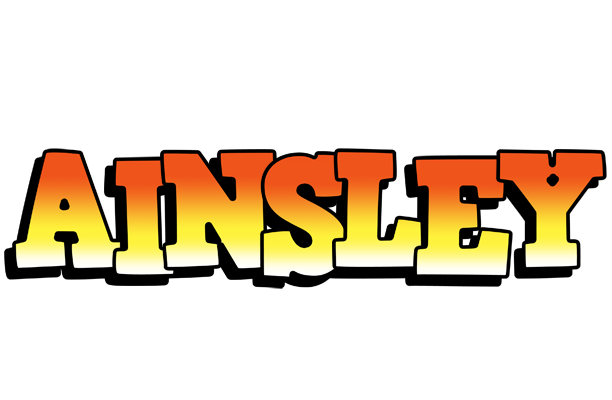 Ainsley sunset logo