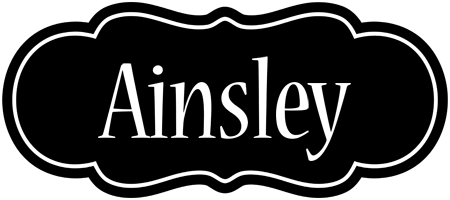 Ainsley welcome logo