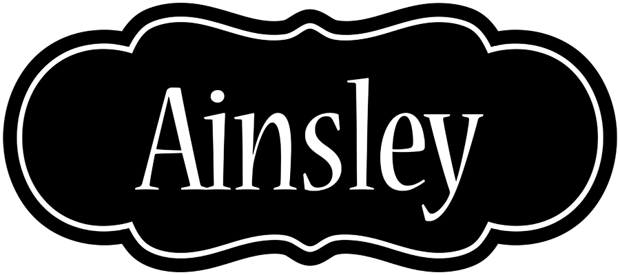 Ainsley welcome logo