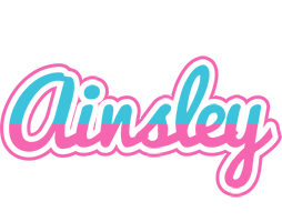 Ainsley woman logo