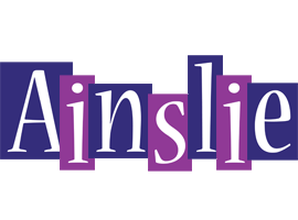 Ainslie autumn logo