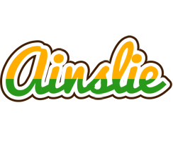 Ainslie banana logo