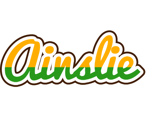 Ainslie banana logo