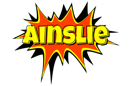 Ainslie bazinga logo