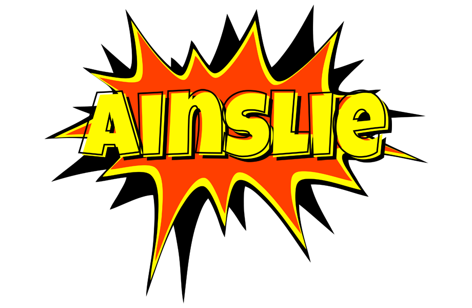 Ainslie bazinga logo