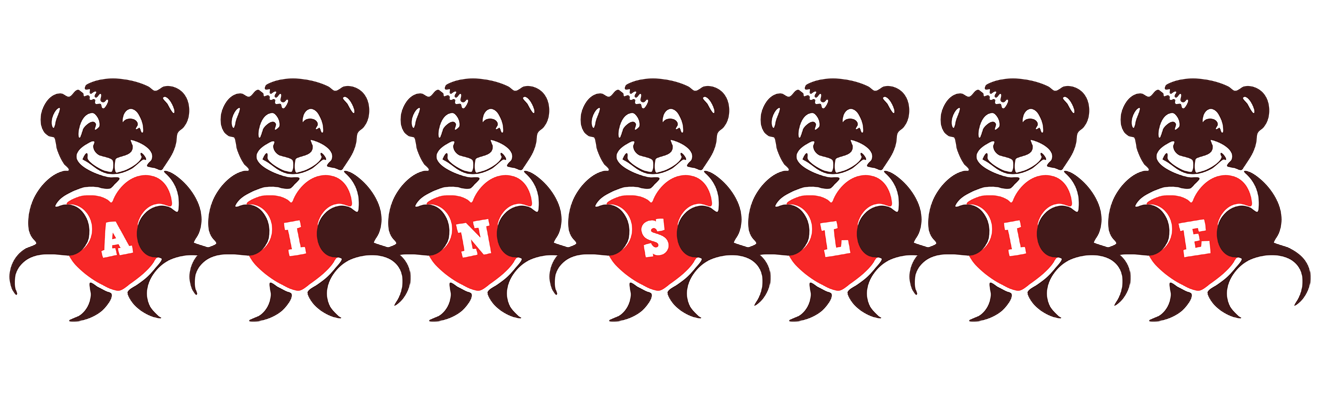 Ainslie bear logo