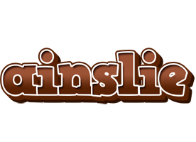 Ainslie brownie logo