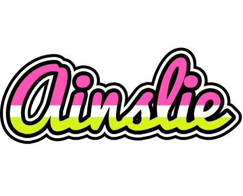 Ainslie candies logo