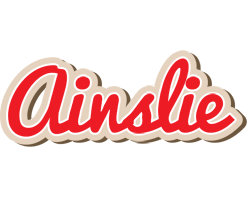 Ainslie chocolate logo