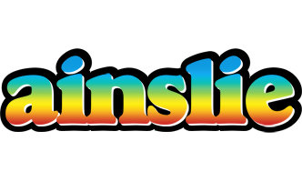 Ainslie color logo