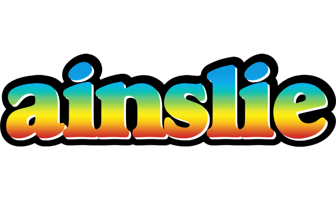 Ainslie color logo