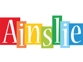 Ainslie colors logo