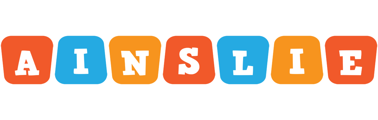 Ainslie comics logo