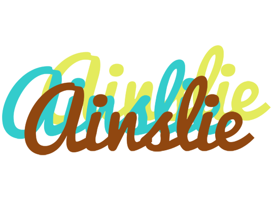 Ainslie cupcake logo