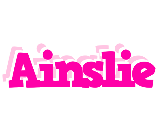 Ainslie dancing logo
