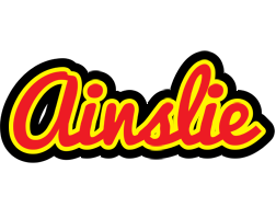 Ainslie fireman logo