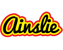 Ainslie flaming logo