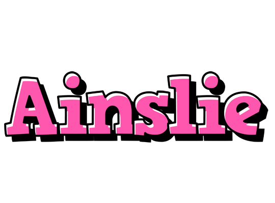 Ainslie girlish logo
