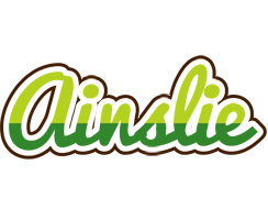 Ainslie golfing logo