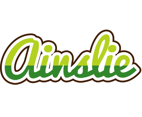 Ainslie golfing logo
