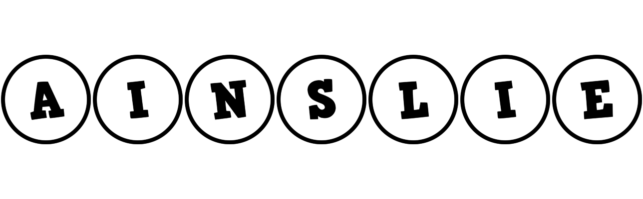 Ainslie handy logo