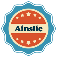 Ainslie labels logo