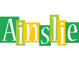 Ainslie lemonade logo