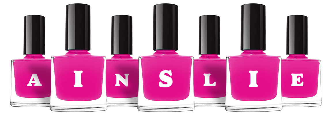 Ainslie nails logo