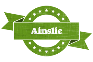 Ainslie natural logo