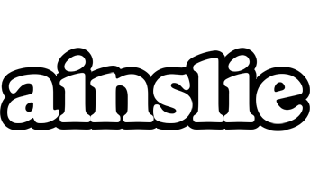 Ainslie panda logo