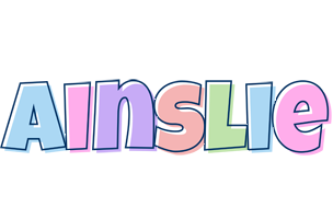 Ainslie pastel logo