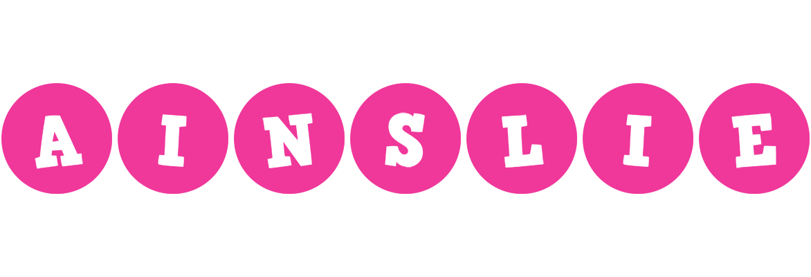 Ainslie poker logo