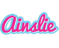 Ainslie popstar logo