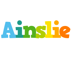 Ainslie rainbows logo