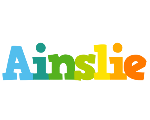 Ainslie rainbows logo